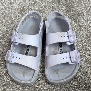 Birkenstock Kids Light Lavender Two-Strap Sandals mogami